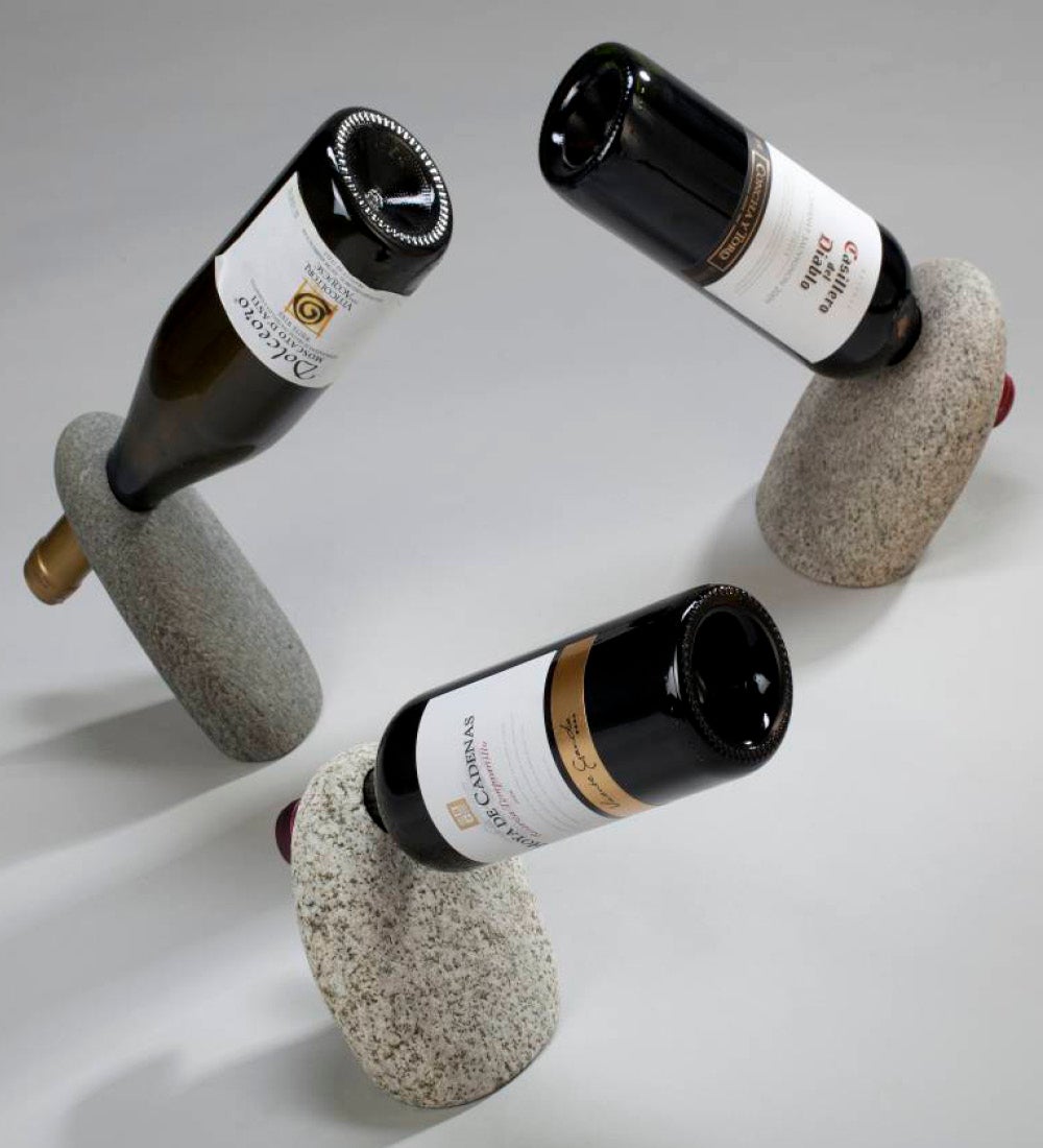 River Stone Wine Bottle Balancer