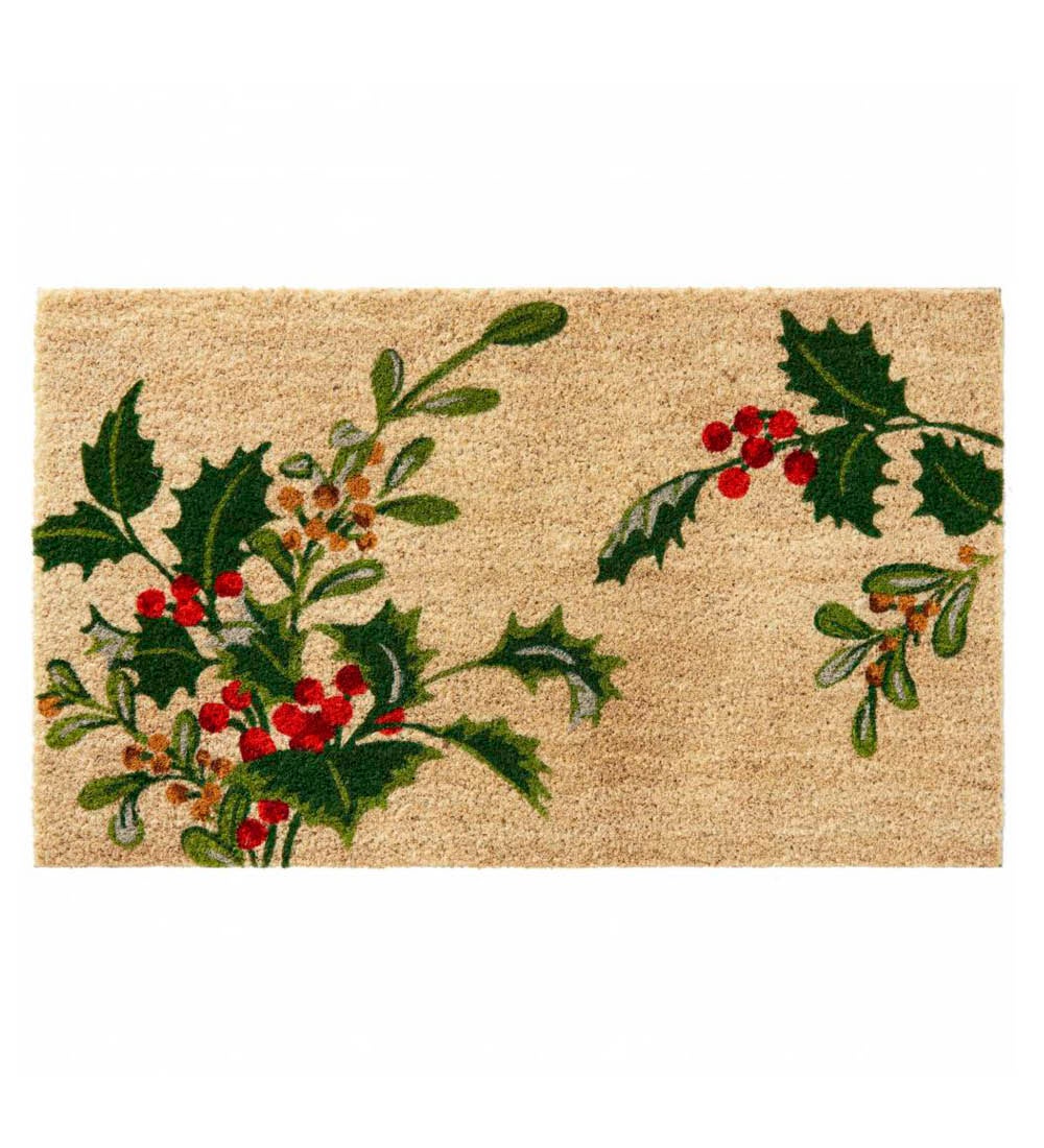 Mistletoe Coir Doormat