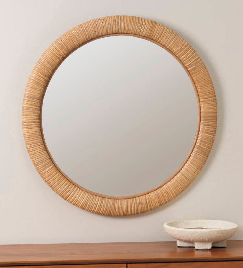 Holden Rattan Wall Mirror