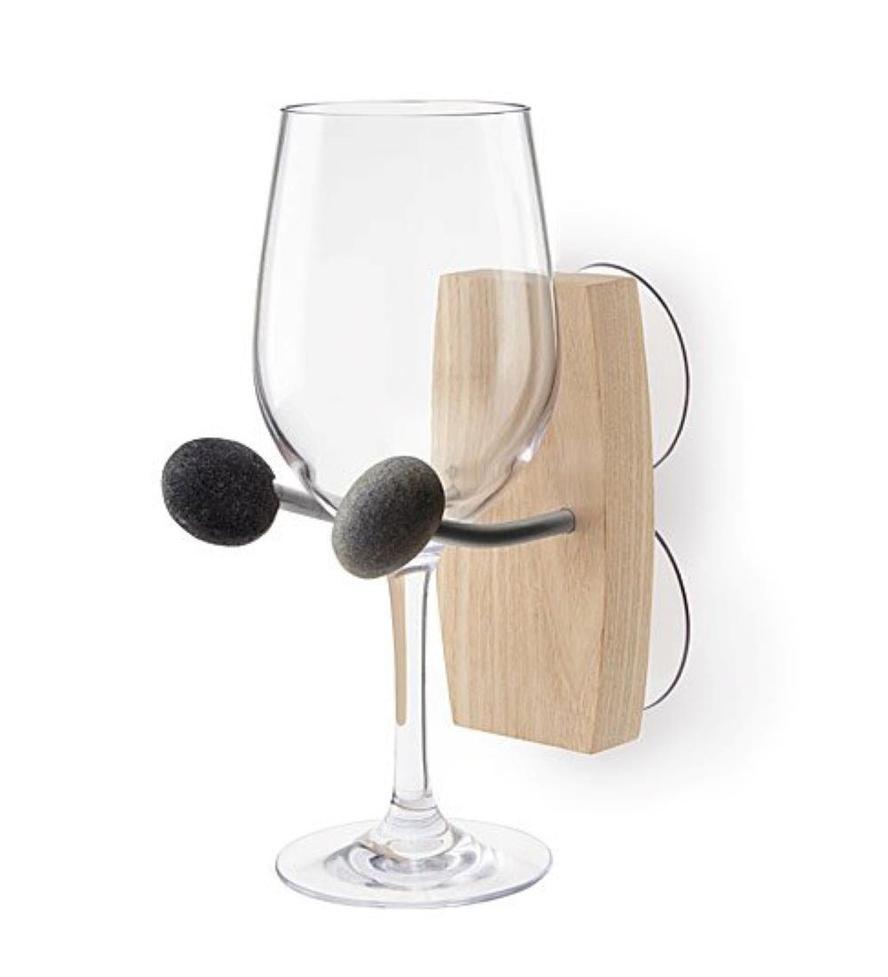 Bathtime Wine Glass and Holder