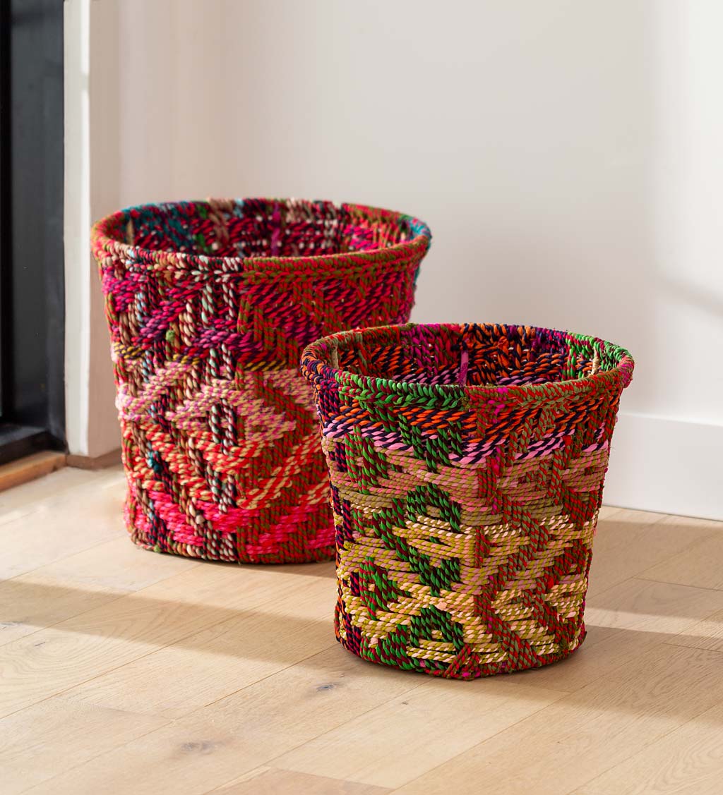 Chindi Baskets, Set of 2