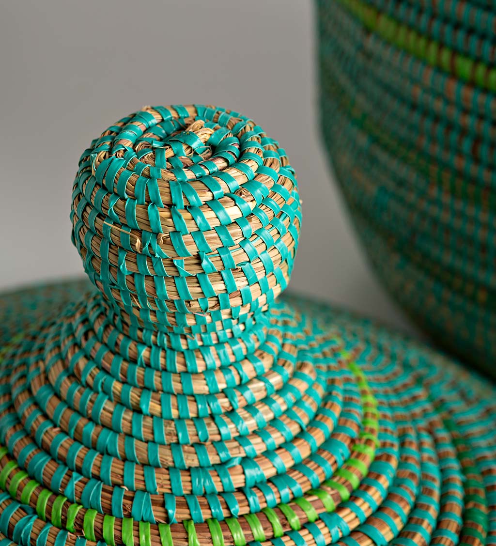 Handwoven Senegal Warming Basket