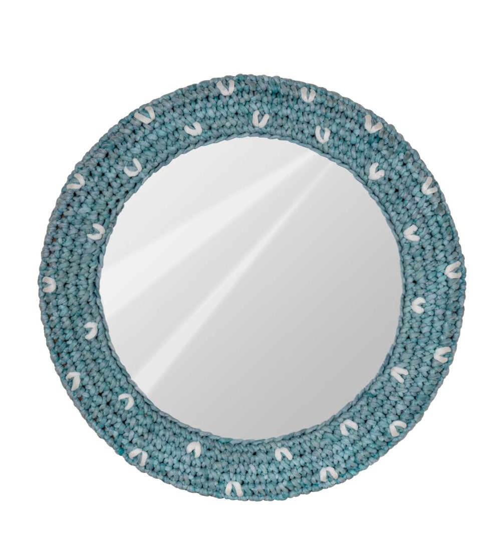 Woven Cotton Rope Mirror
