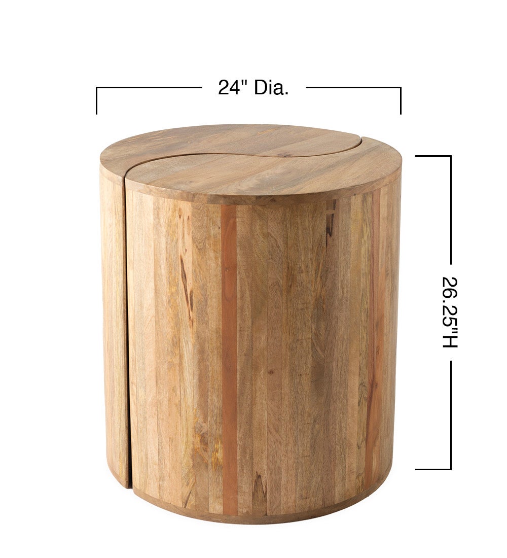 Yin Yang Pull-Apart Accent Tables