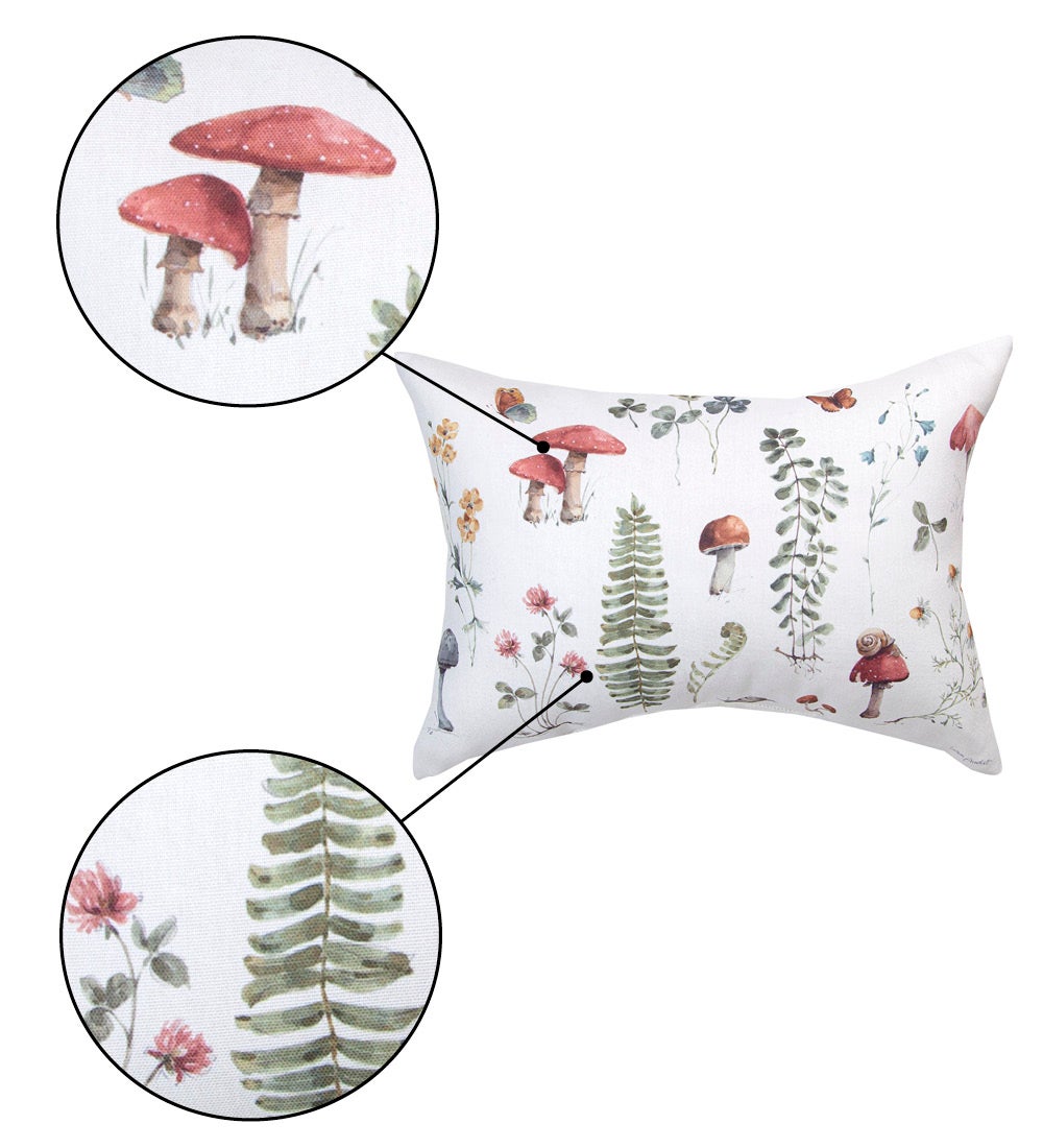Forest Treasures Climaweave Reversible Indoor/ Outdoor Pillow