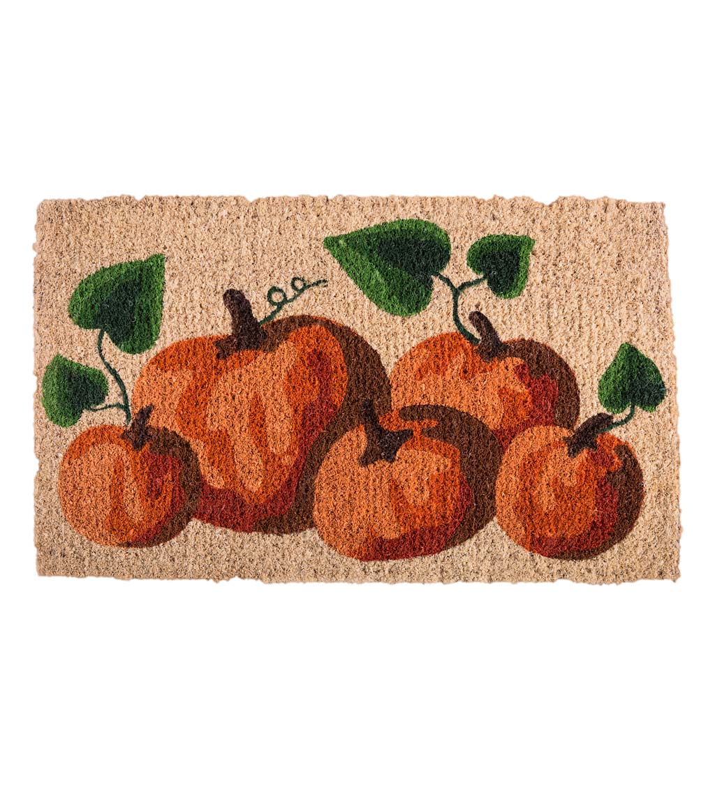 Pumpkin Autumnal Coir Mat