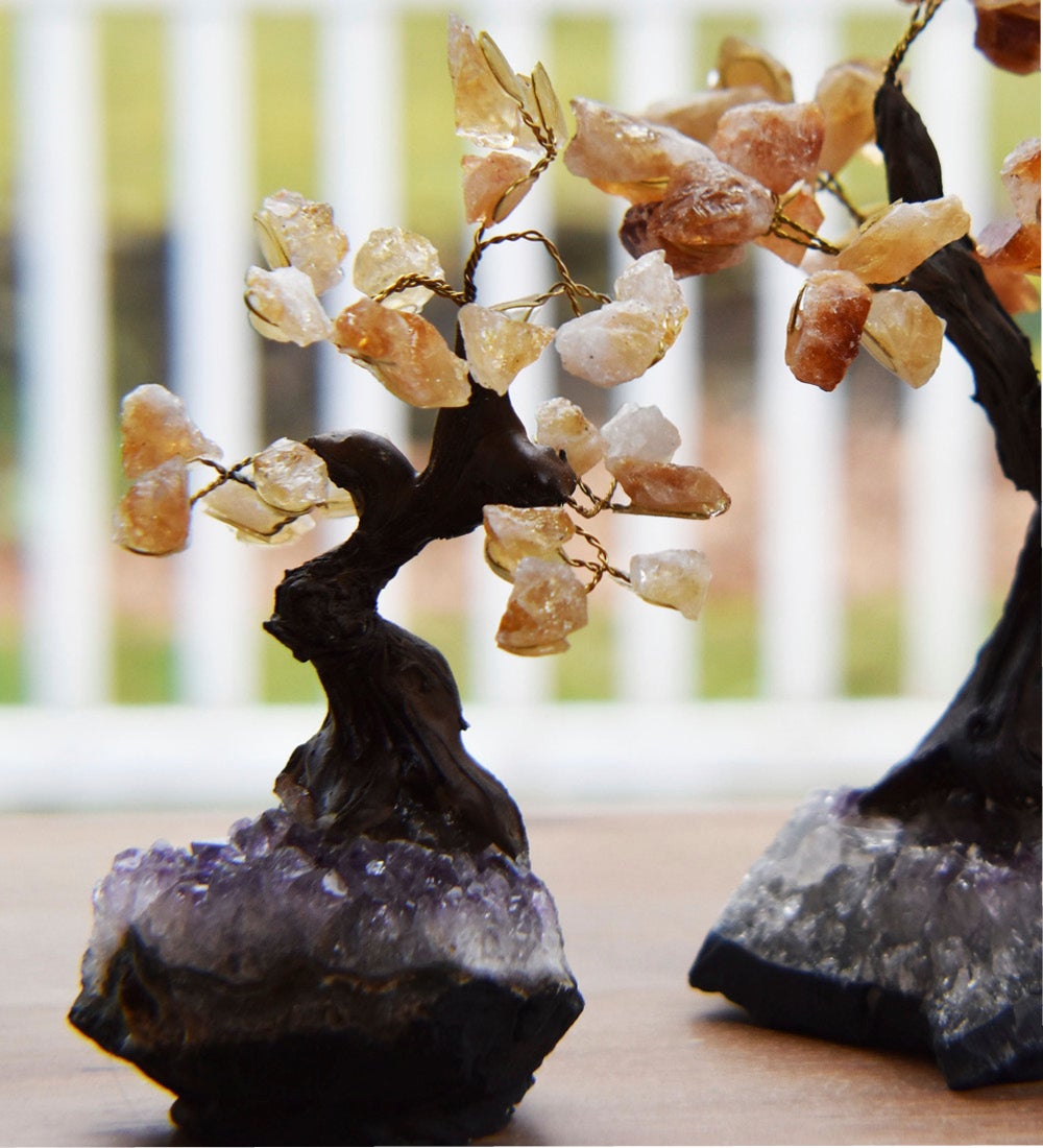 Gemstone Bonsai Tree Collection