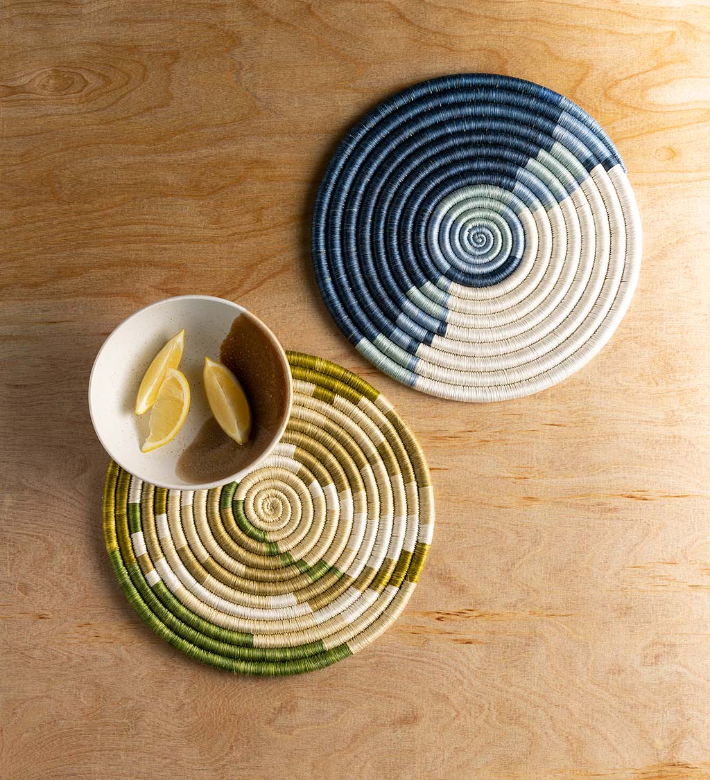 Handwoven Table Plates/ Trivets