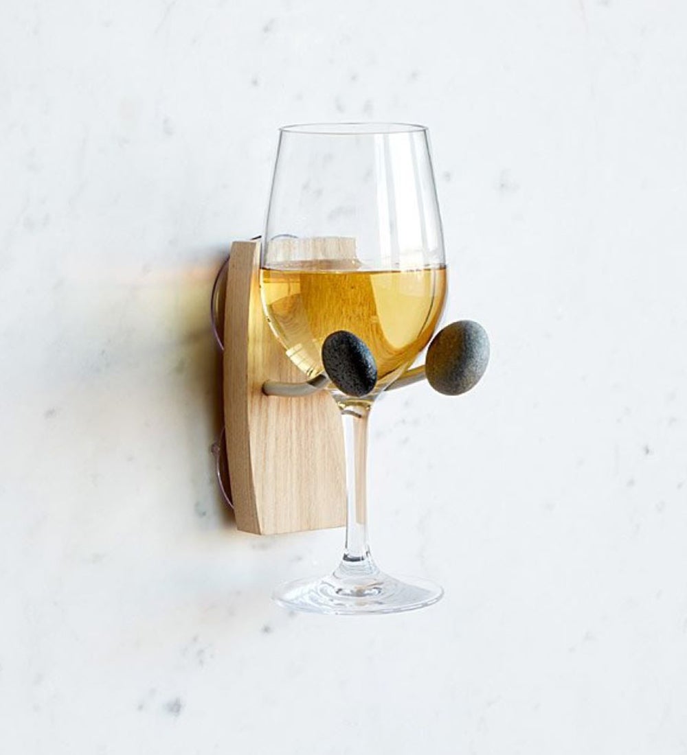 Bathtime Wine Glass and Holder