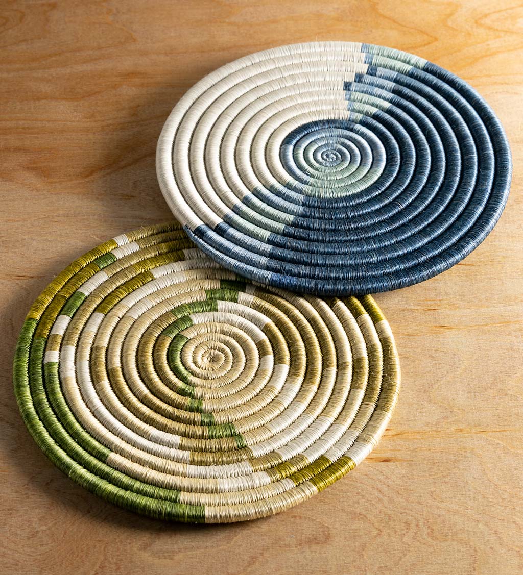 Handwoven Table Plates/ Trivets