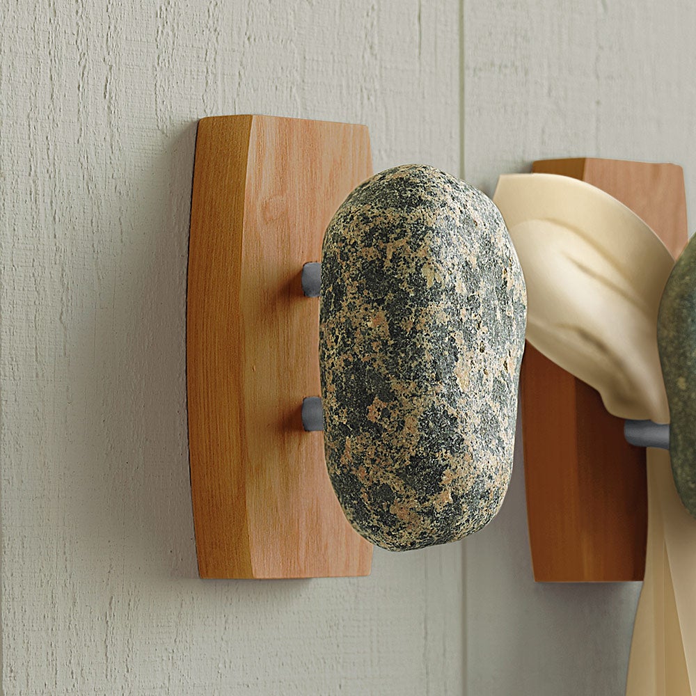 River Stone Wall Hook Collection