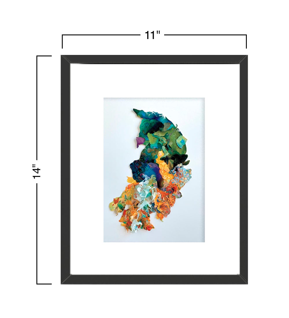 "The Voyage" Framed Print by Alexandra Chiou