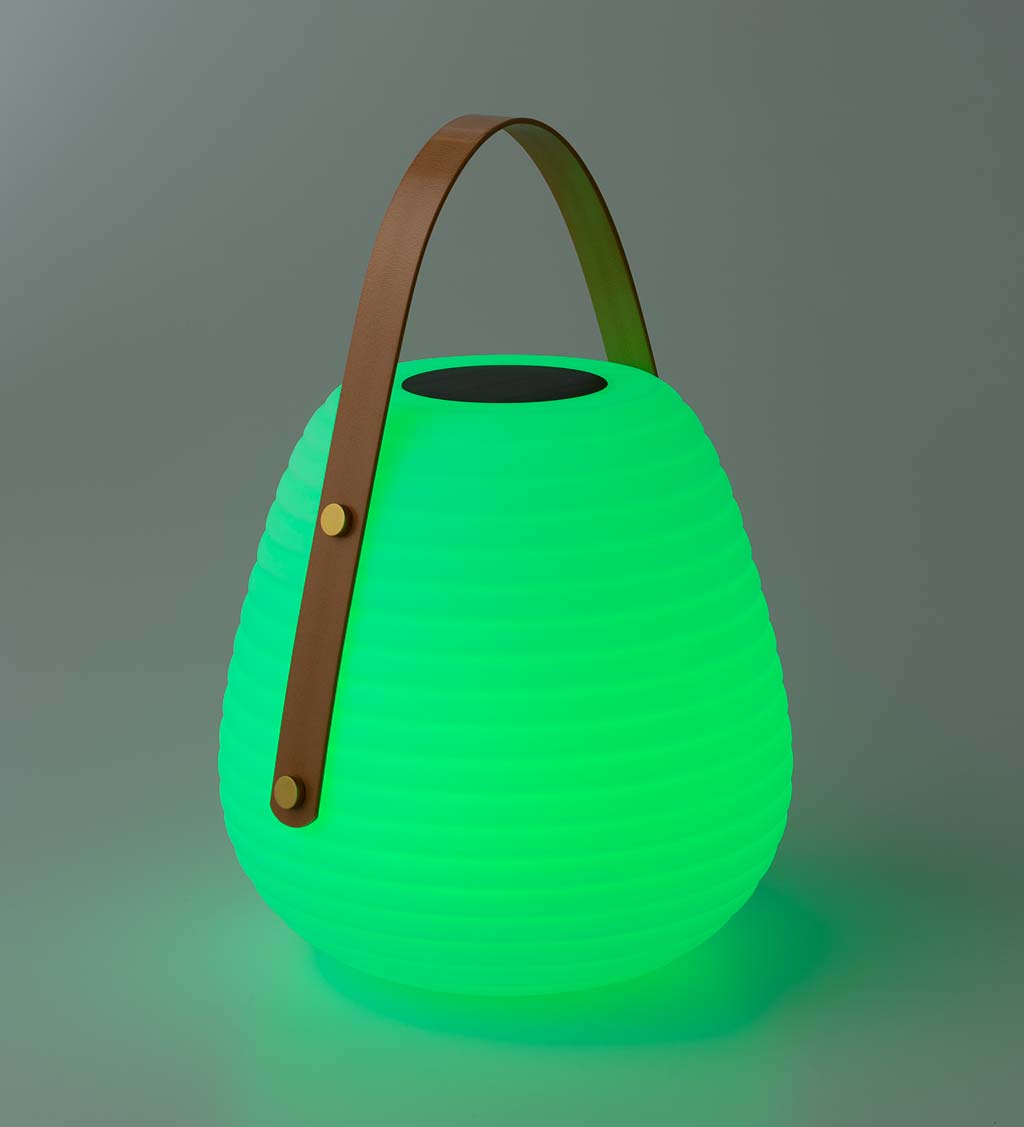 Multi-Colored Beehive Solar Lantern, Small