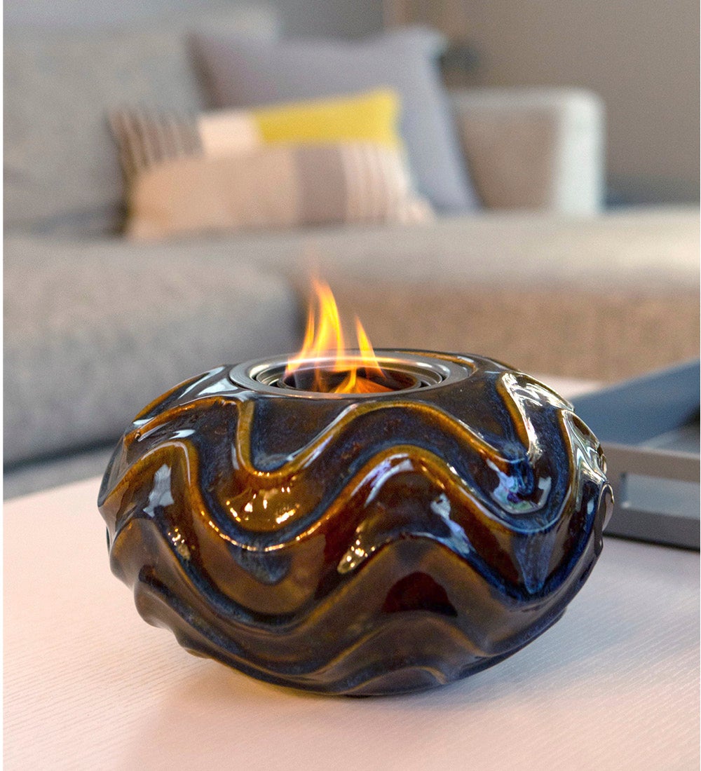 Oceana Ceramic Tabletop Fire Bowl