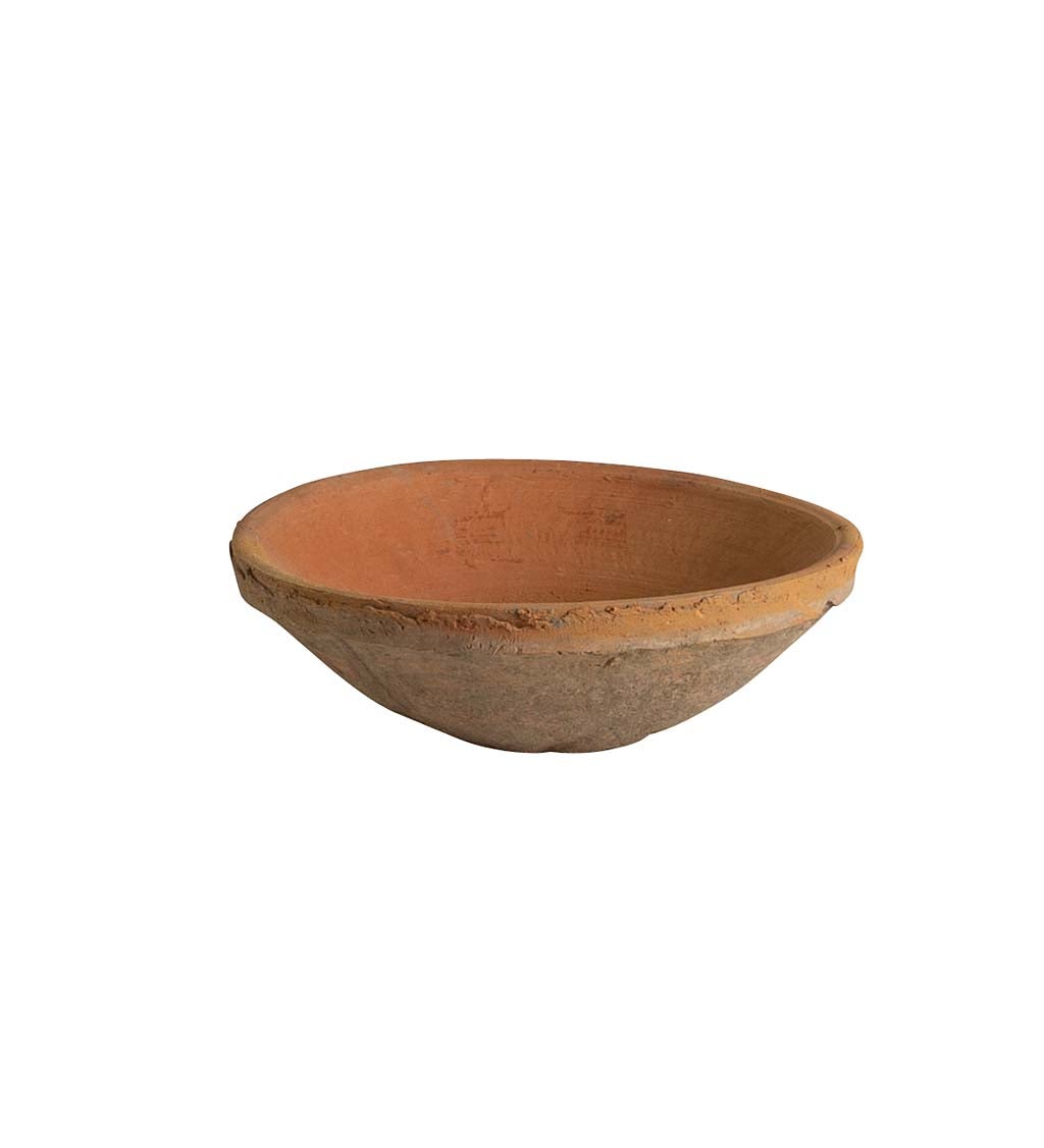 Terracotta Shallow Bowl, Small swatch image