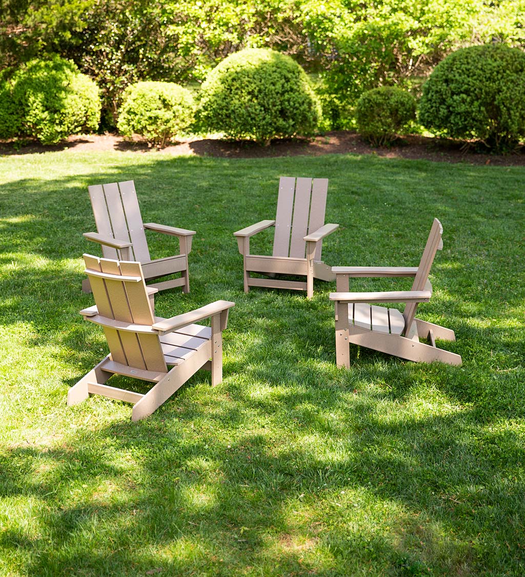 Aria Adirondack Chair Traditional Collection, Set of 4
