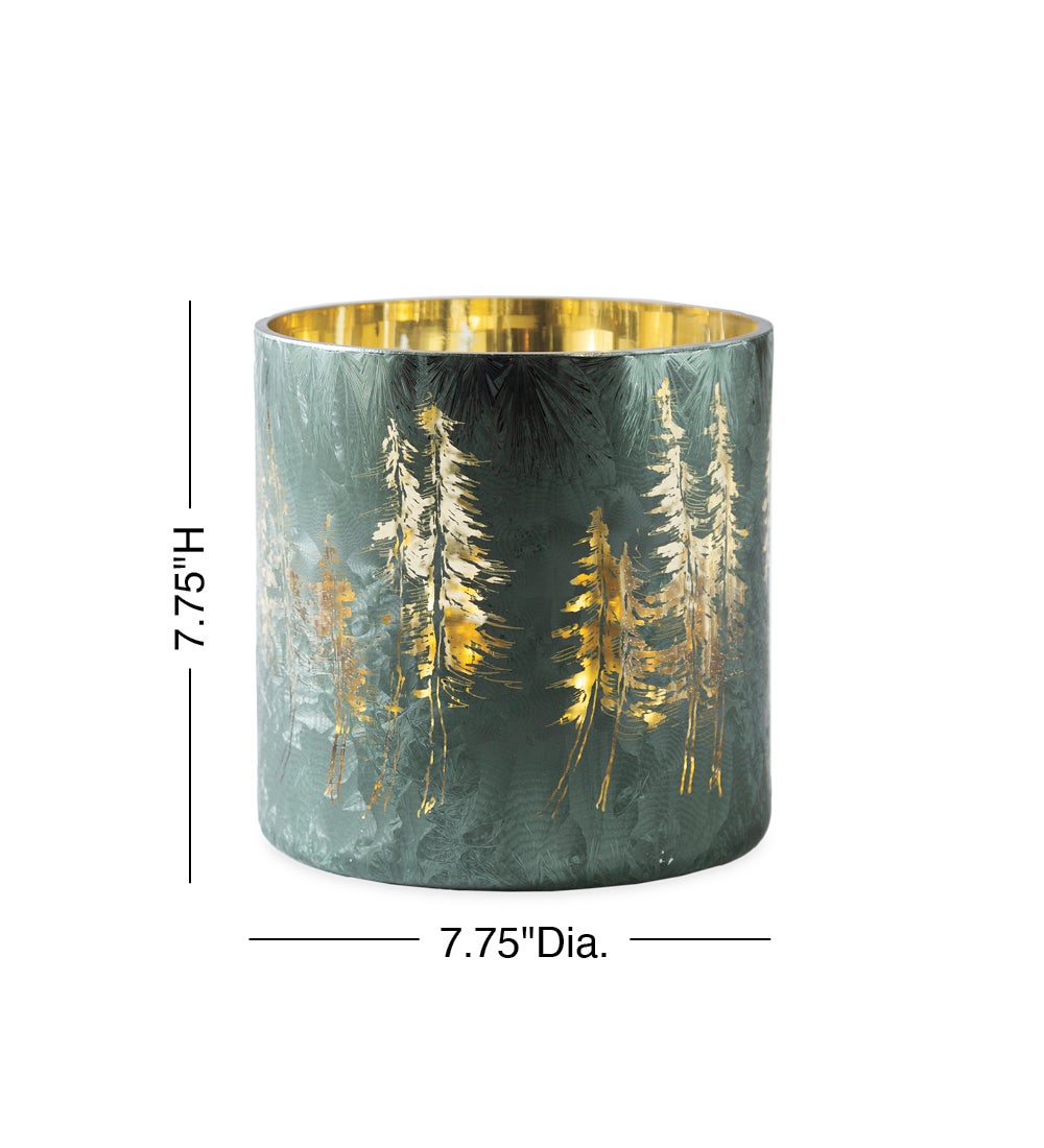 Pine Tree Etched Hurricane Collection