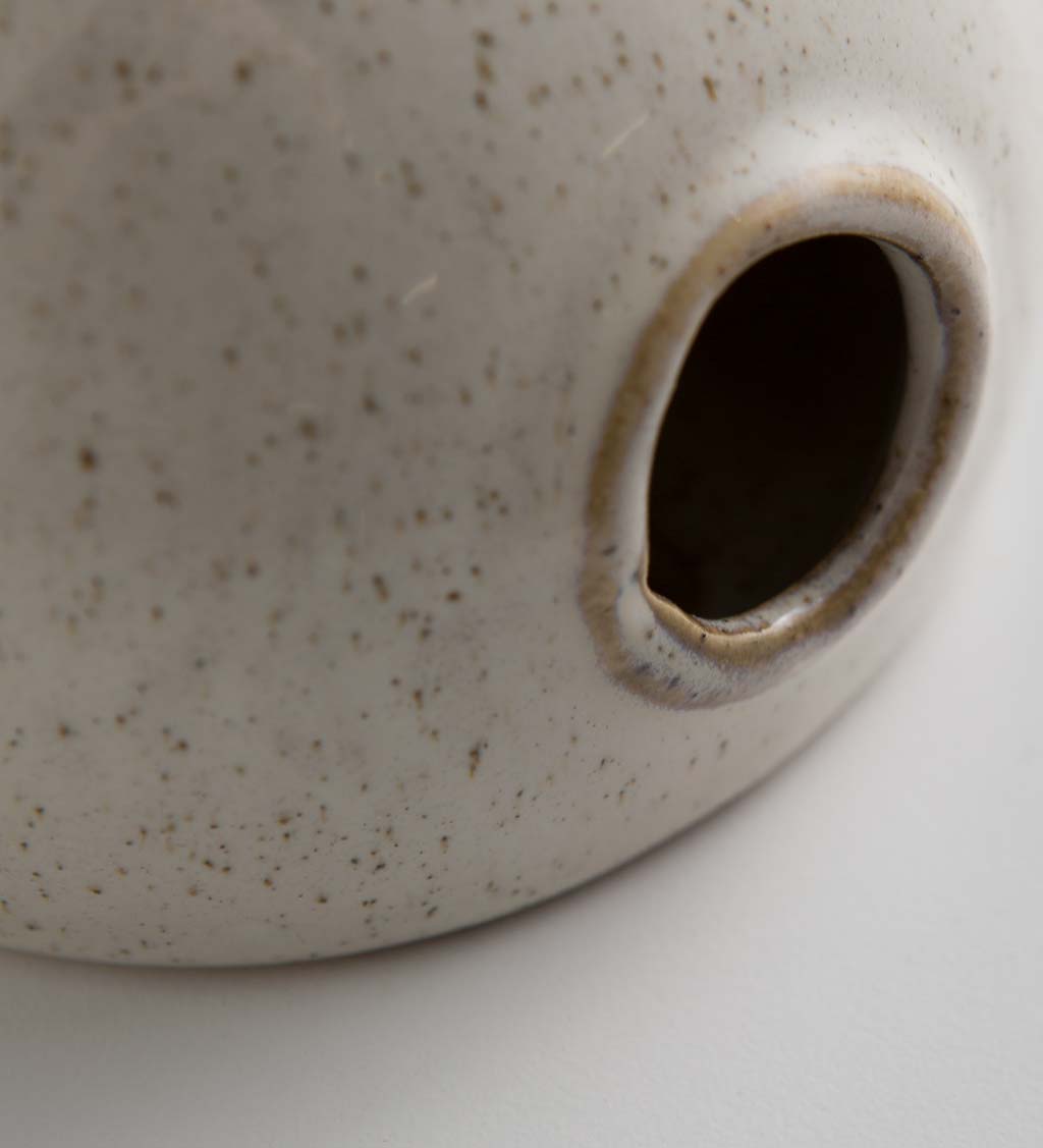 Ceramic Wall Bubble Propagation Vase, Small