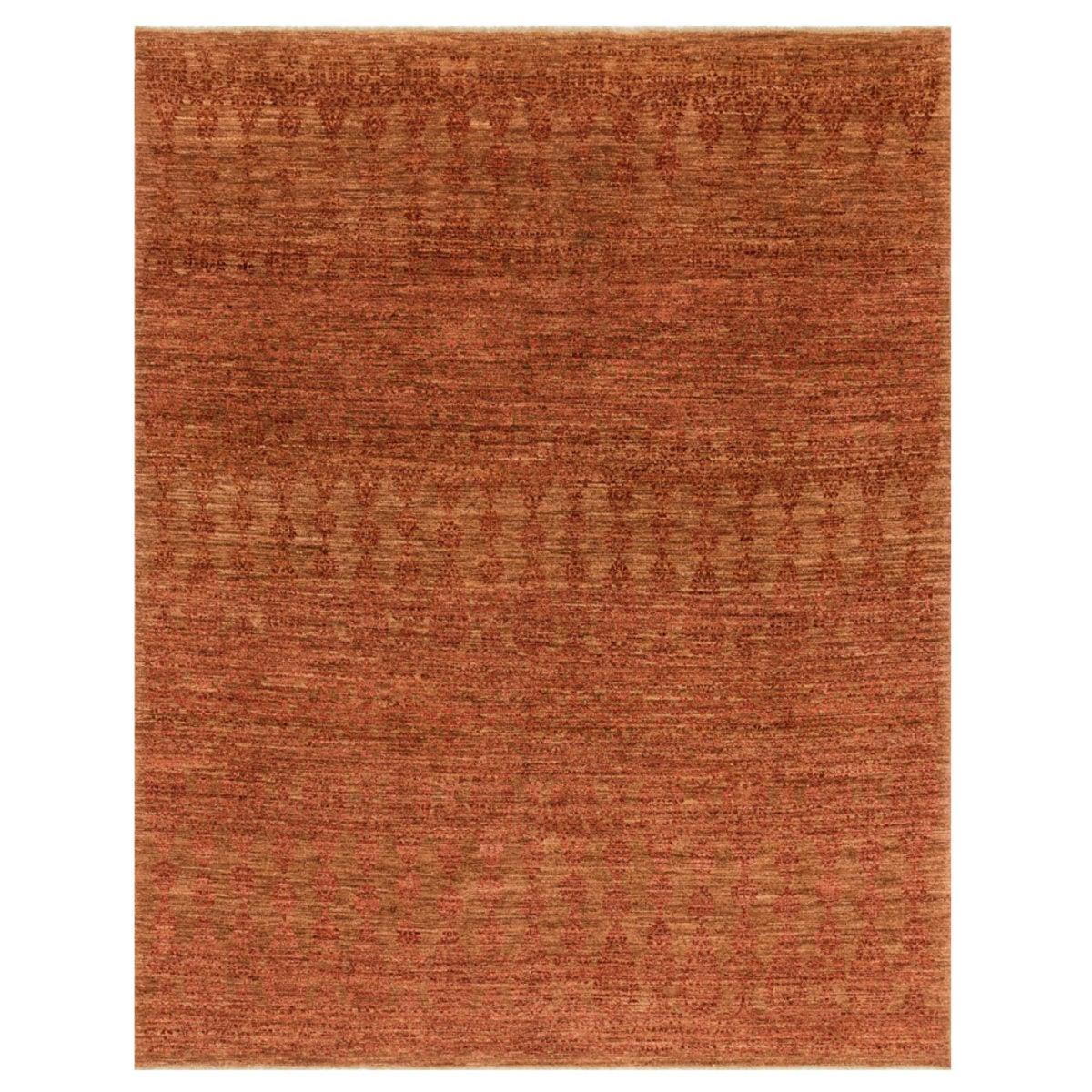 Loloi Essex Fading Arabesque Rug in Ivory - 4' x 6' - Paprika