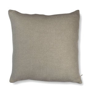 100% Pure Linen Pillow Cover 24" x 24" - Stone