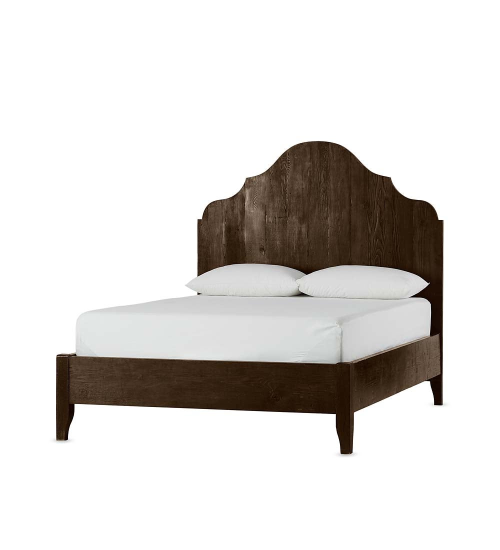 Gustavian Vintage Fir Bed Collection, Murray Twin Platform Bed