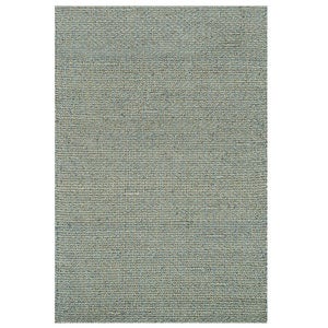 Loloi Eco Checked Jute Rug in Black - 9'3" x 13' - Green