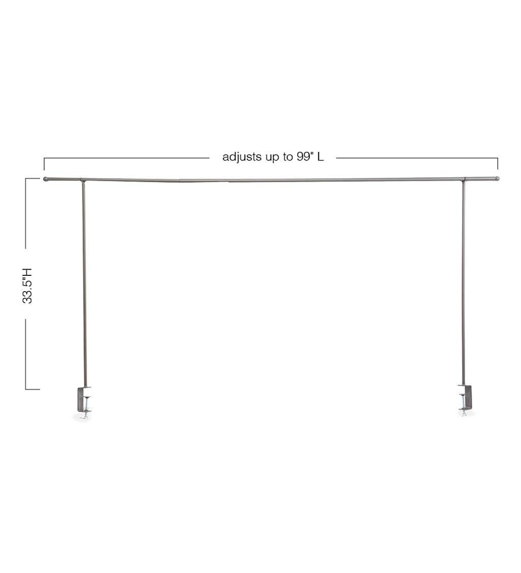 Over the Table Adjustable Decorating Rod