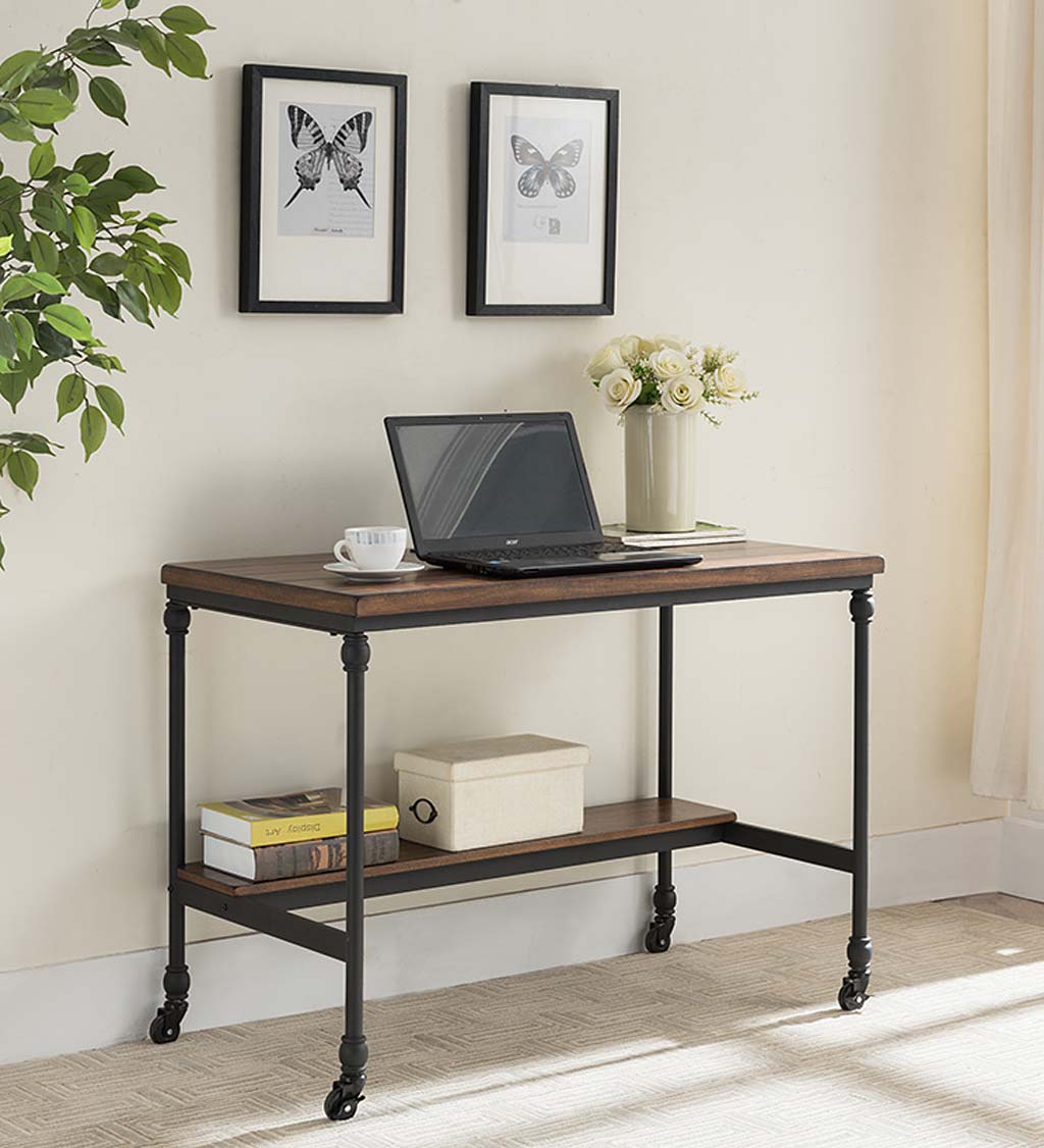 Weston Writing Desk With Built-In Charging Station