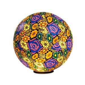 Large Clay Lighted Ball
