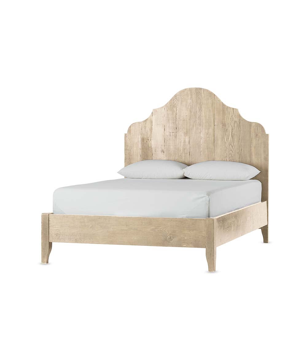 Vintage Fir Global Gustavian Bed Cal. King