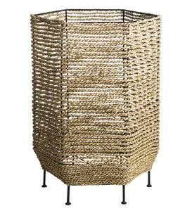 Seagrass Basket Planters with Iron Base, Tall