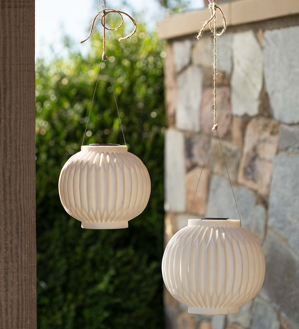 Zen Solar Hanging Lanterns