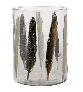 Enameled Feather Hurricane Collection
