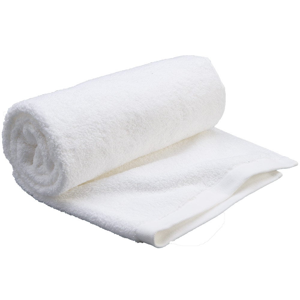 Premium Carded Cotton Bath Sheet - White