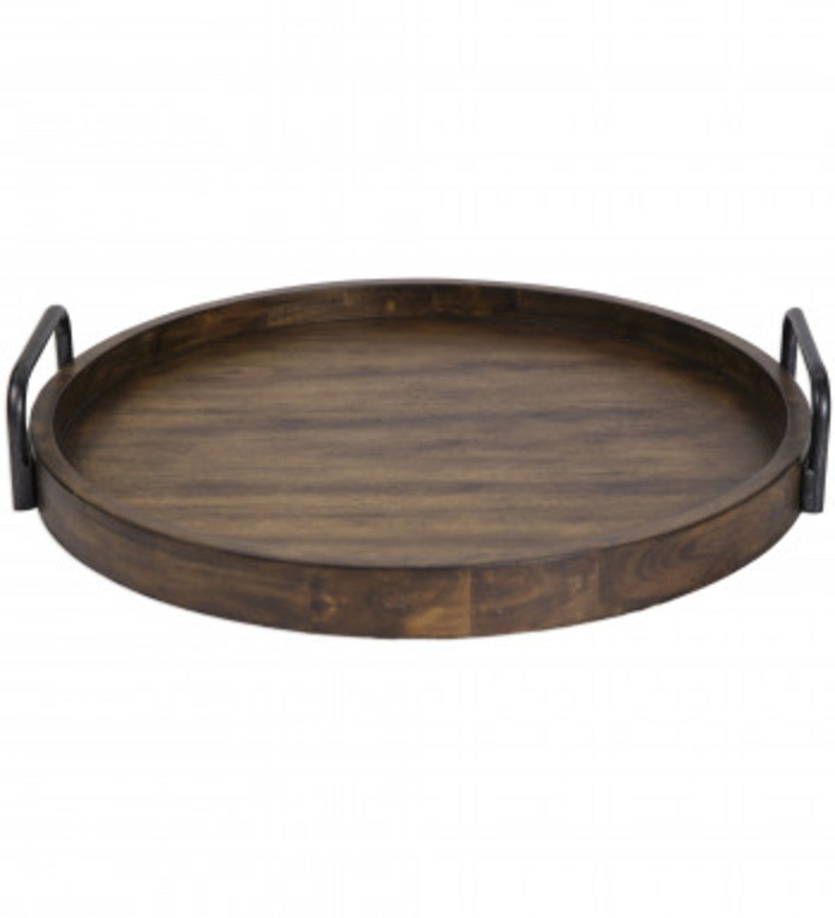Decorative Serving Trays for Acacia Wood Serving Tray with Handles 17 Inches