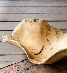 Natural Raw Wood Organic Bowl