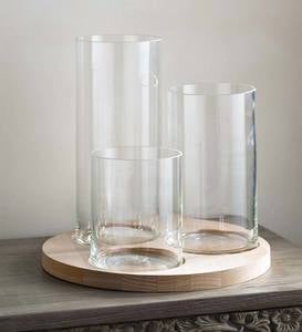 Hurricane/Vase Platter Set
