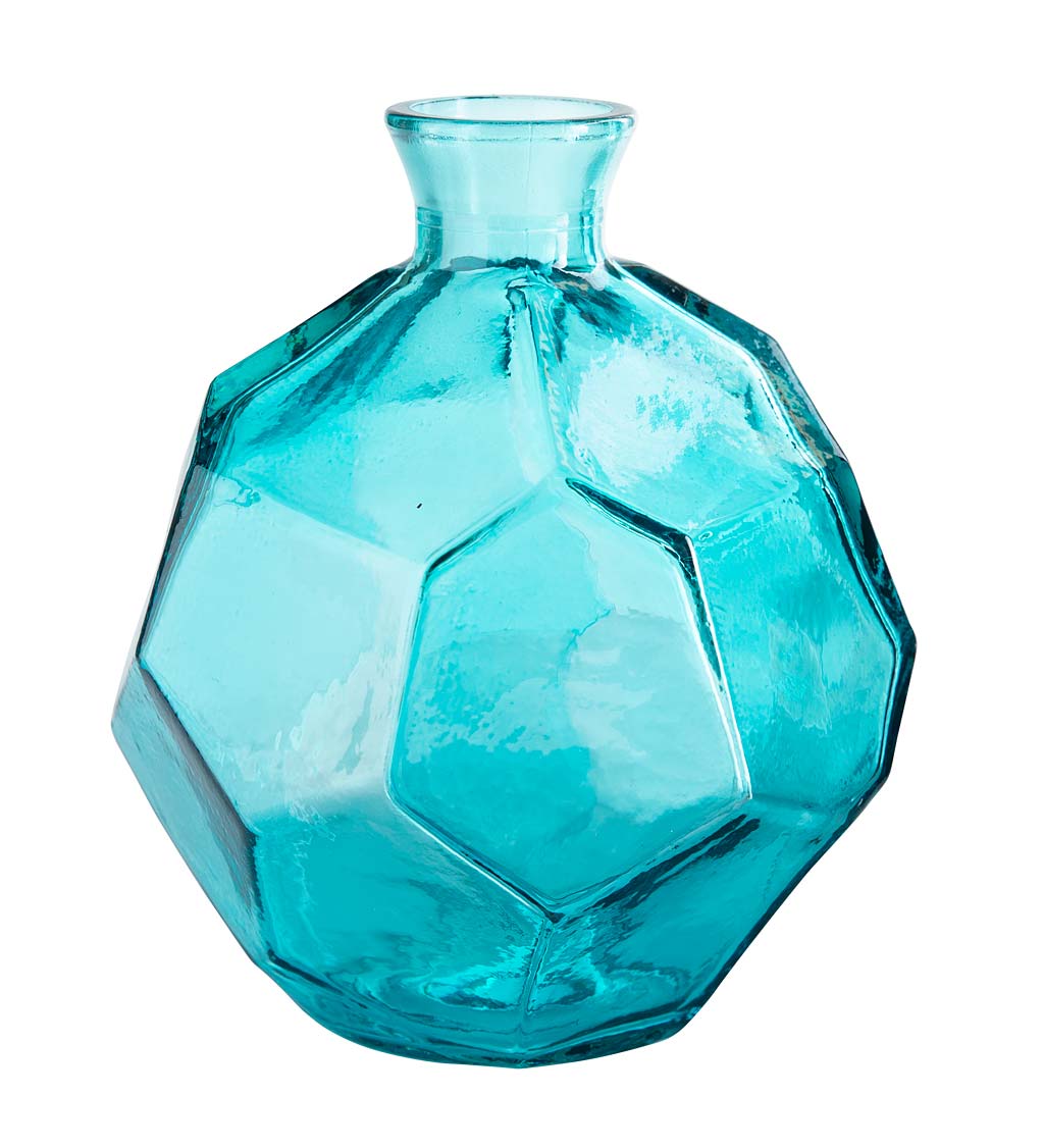 Origami Recycled Glass Vase