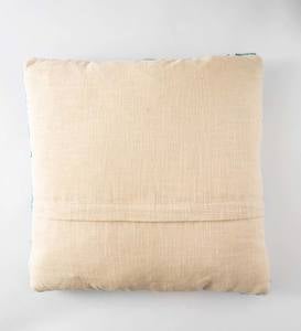 Peace Dove Hand-Hooked Pillow, 16"Sq.