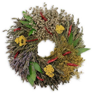 Organic Culinary Herb Wreath