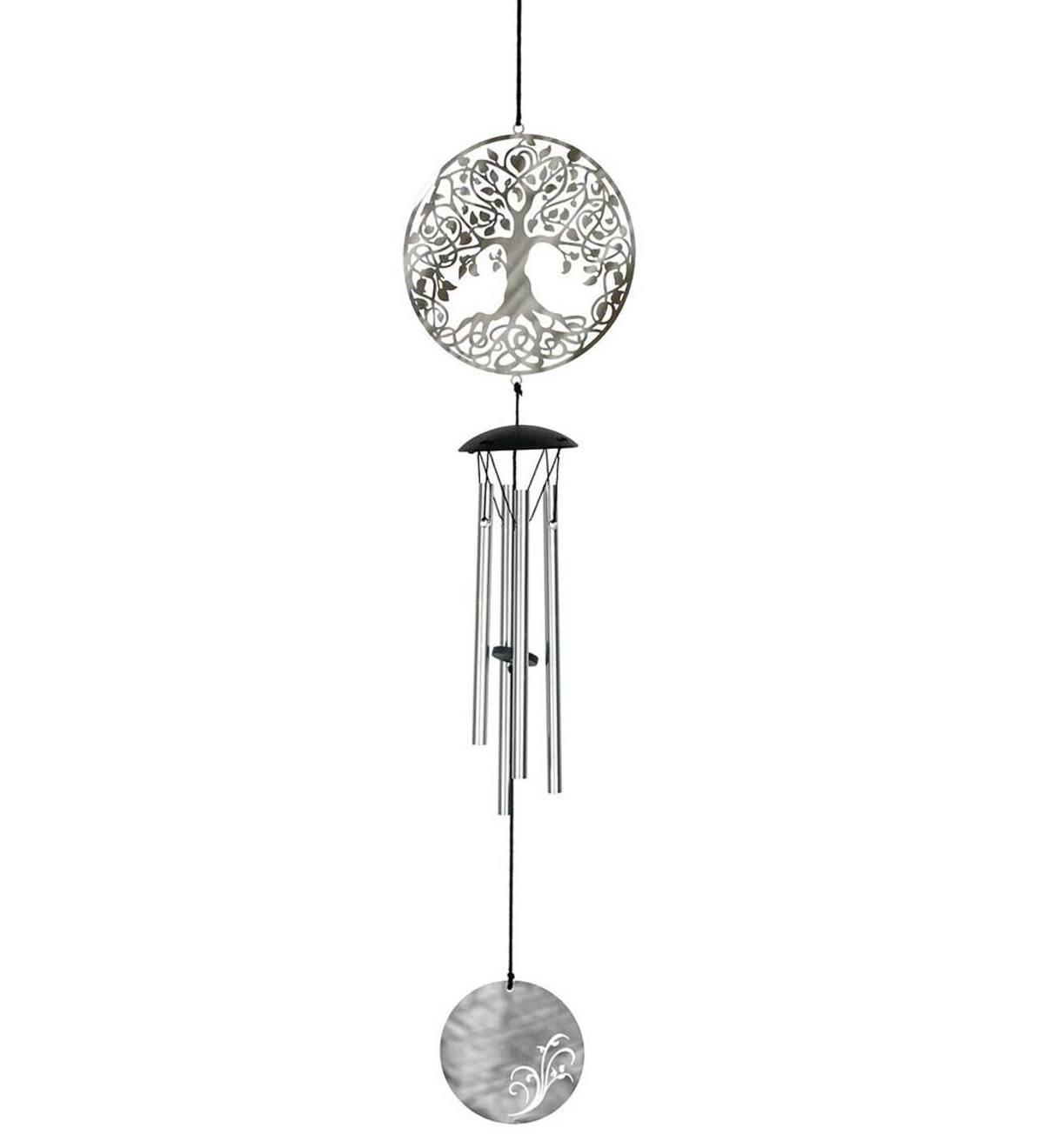 Turquoise Tree of Life Wind Chime