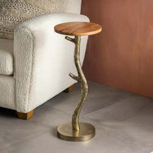 Gold Branch Drink Table